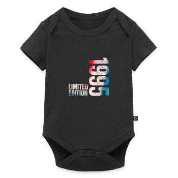 1995 Birthday Gift 1995 Limited Edition - Baby Premium short-sleeve bodysuit - black - Front
