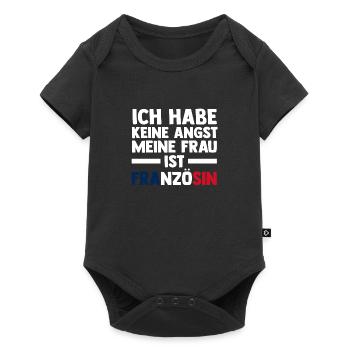 French French France - Baby Premium short-sleeve bodysuit - black - Front