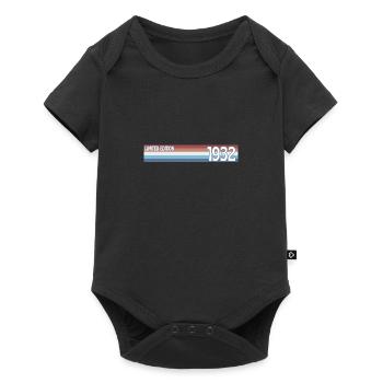 rétro 1932 limited edition - Body à manches courtes Premium Bébé - noir - Devant