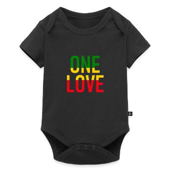 ONE LOVE - Reggae Music - Musik - Baby Premium short-sleeve bodysuit - black - Front
