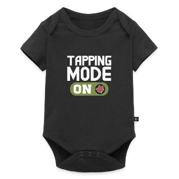 tapping mode on Design for a enthusiast of maple - Baby Premium Kurzarmbody - Schwarz - Vorne