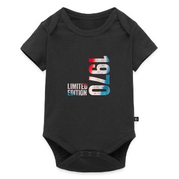 1970 Limited Edition 1970 Birthday Gift - Baby Premium short-sleeve bodysuit - black - Front