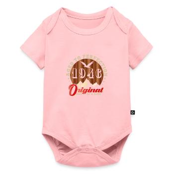 Iconic 1946 Anniversary - Baby Premium short-sleeve bodysuit - rose - Front