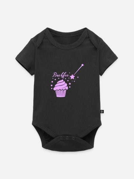 Backfee - Baby Premium Kurzarmbody - Schwarz
