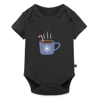 Hot Chocolate - Baby Premium short-sleeve bodysuit - black - Front