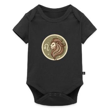 Design "Golden Majesty" - Baby Premium short-sleeve bodysuit - black - Front