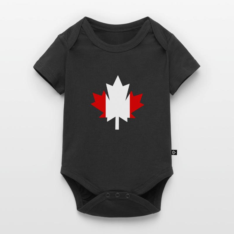 Canada Canada Maple Leaf Baby Premium short-sleeve bodysuit