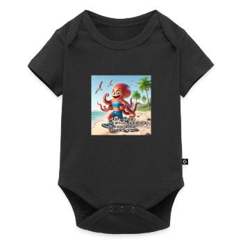 IMG 20241129 103758 - Baby Premium short-sleeve bodysuit - black - Front