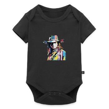 American Woman Western Country Tradition Culture - Baby Premium short-sleeve bodysuit - black - Front