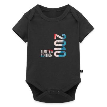 2010 Limited Edition Geburtstagsgeschenk 2010 - Baby Premium Kurzarmbody - Schwarz - Vorne