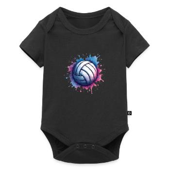 Beach Volleyball Volleyball Players - Volleyball Players - Baby Premium short-sleeve bodysuit - black - Front