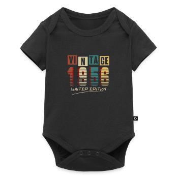 Vintage 1956: Limited Edition - 69th Anniversary. - Baby Premium short-sleeve bodysuit - black - Front