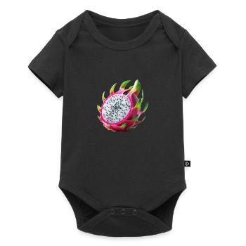 Dragon Fruit – Exotic Beauty - Baby Premium short-sleeve bodysuit - black - Front