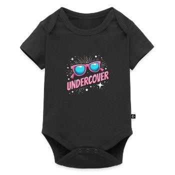 Déguisement Undercover - Sunglasses Fun - Body à manches courtes Premium Bébé - noir - Devant