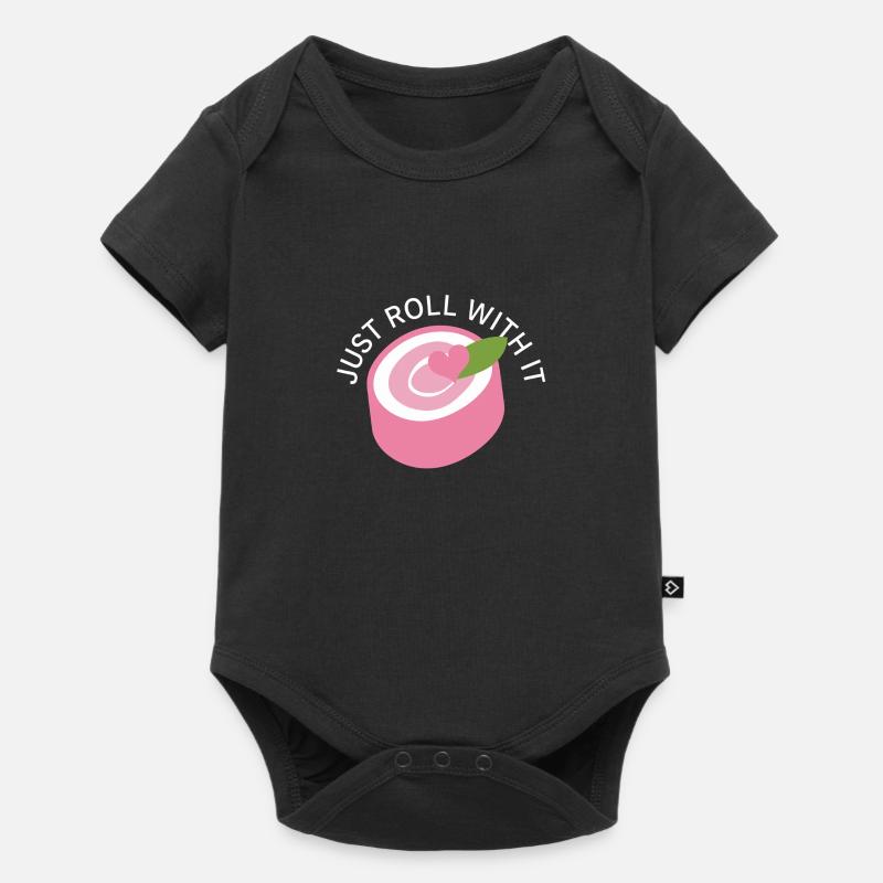 Just Roll With It - Baby Premium short-sleeve bodysuit - black