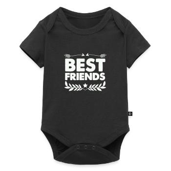 Meilleurs ami - Body à manches courtes Premium Bébé - noir - Devant