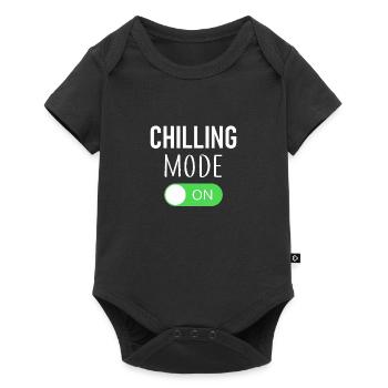 Chilling Mode On - Baby Premium short-sleeve bodysuit - black - Front