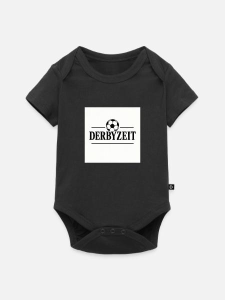 Derby! - Baby Premium Kurzarmbody - Schwarz