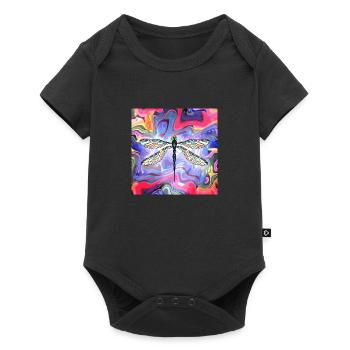 Dragonfly - Baby Premium short-sleeve bodysuit - black - Front