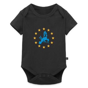 Europe - European Union - Baby Premium short-sleeve bodysuit - black - Front