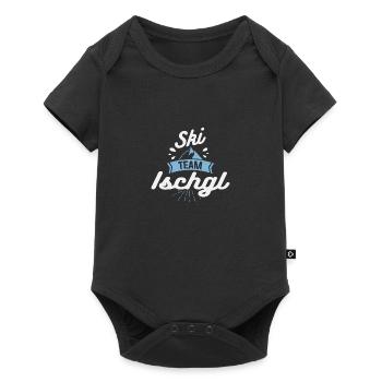 Apres Ski Team Ischgl - Baby Premium Kurzarmbody - Schwarz - Vorne