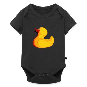 Quietscheente - Body à manches courtes Premium Bébé - noir - Devant