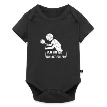 Tennis de table - Body à manches courtes Premium Bébé - noir - Devant