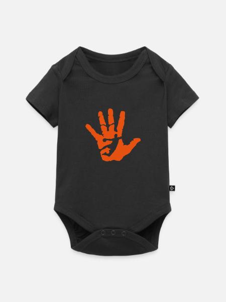 handball handball - Baby Premium Kurzarmbody - Schwarz