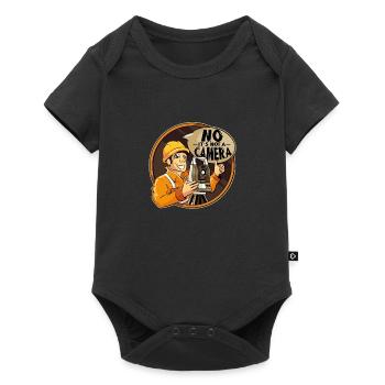 Non, ce n'est pas un géomètre - Body à manches courtes Premium Bébé - noir - Devant