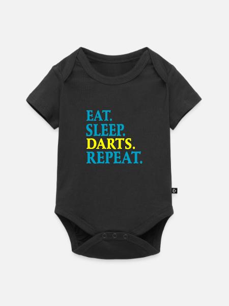 Darts Dart - Baby Premium short-sleeve bodysuit - black