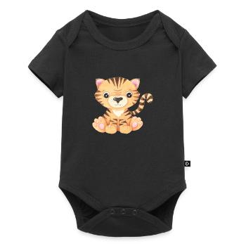 Sweet Tiger Baby Asia China Russia Tiger - Baby Premium short-sleeve bodysuit - black - Front