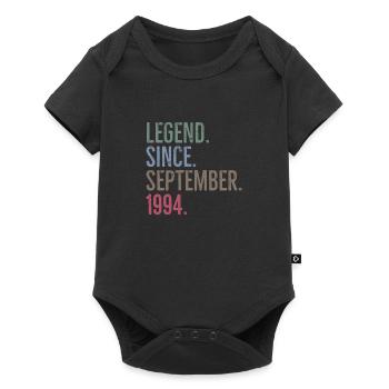 Légende depuis septembre 1994 - Body à manches courtes Premium Bébé - noir - Devant