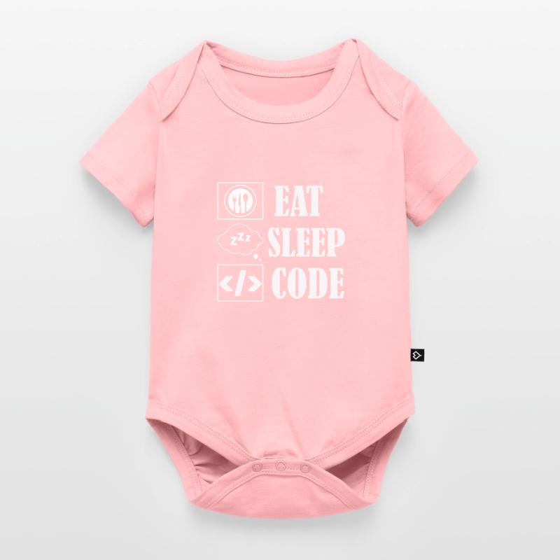 Eat Sleep Code Coding Software Baby Premium Kurzarmbody