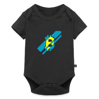 Bitcoin Trading Crypto Stocks - Baby Premium short-sleeve bodysuit - black - Front