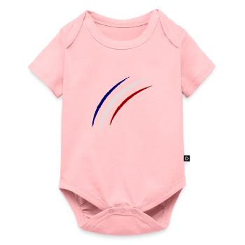 Claws France - Baby Premium short-sleeve bodysuit - rose - Front