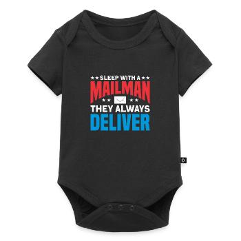 Postman Postman Letter Parcel Service Gift - Baby Premium short-sleeve bodysuit - black - Front