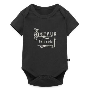 Servus beinanda - Baby Premium short-sleeve bodysuit - black - Front