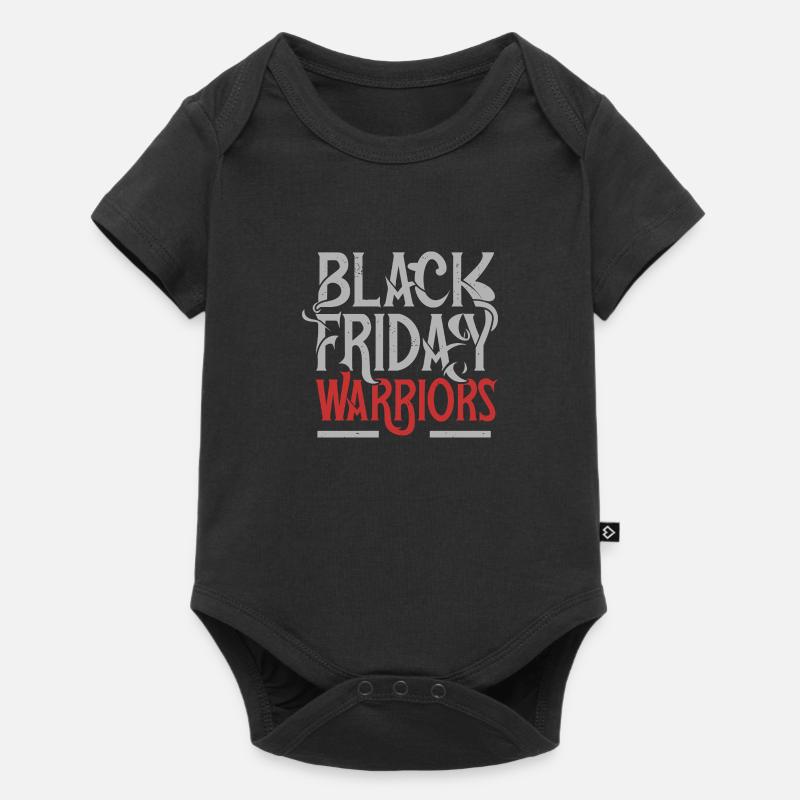 Black Friday Krieger - Baby Premium Kurzarmbody - Schwarz