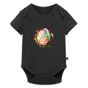 Splash Icecream - Baby Premium short-sleeve bodysuit - black - Front