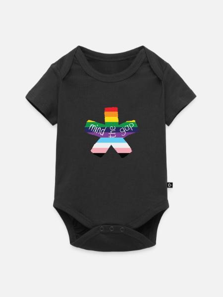 blockedTitle - Baby Premium Kurzarmbody - Schwarz