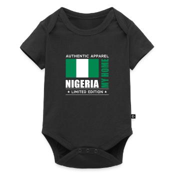 Nigéria - Body à manches courtes Premium Bébé - noir - Devant