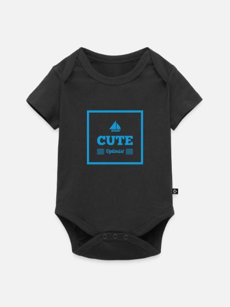 Geschenkidee BABY Kleinkind - Baby Premium Kurzarmbody - Schwarz