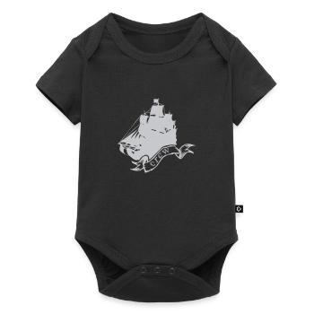 Équipage d’un bateau pirate - Body à manches courtes Premium Bébé - noir - Devant