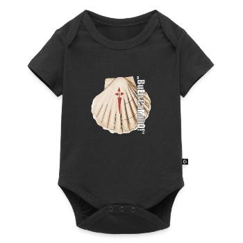 Coquille Saint-Jacques - Body à manches courtes Premium Bébé - noir - Devant