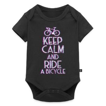 Cyclisme Cyclisme Cyclisme - Body à manches courtes Premium Bébé - noir - Devant
