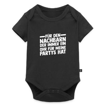 Neighborhood Best Neighbor - Baby Premium short-sleeve bodysuit - black - Front