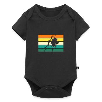 Hobby Horse Hobby Horsing - Baby Premium short-sleeve bodysuit - black - Front