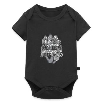 Les cueilleurs de champignons collectent les cueilleurs de champignons - Body à manches courtes Premium Bébé - noir - Devant
