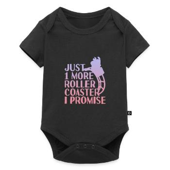 Roller Coaster Amusement Park Amusement Park - Baby Premium short-sleeve bodysuit - black - Front