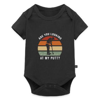 Golf Golfeurs Golfeurs - Body à manches courtes Premium Bébé - noir - Devant